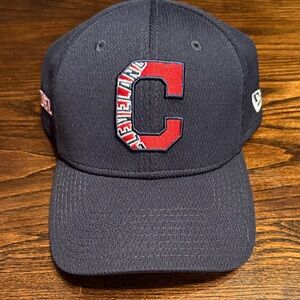 New Era Navy Cleveland Baseball Cap